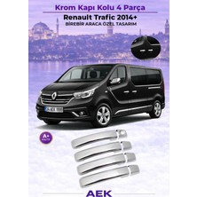 AEK Modern Renault Trafic Kapı Kolu 2014 Sonrası Paslanmaz Çelik