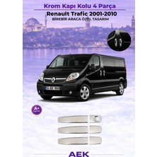 AEK Modern Renault Trafic Kapı Kolu 2001-2010 Paslanmaz Çelik