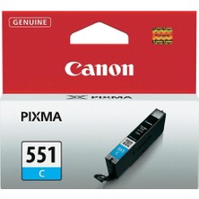 Canon CLI-551C Cyan Mavi Mürekkep Kartuş IP7250 MX925