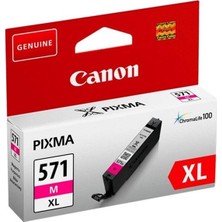 Canon CLI-571XL M Magenta Kırmızı Yüksek Kapasiteli Mürekkep Kartuş TS5050-9050