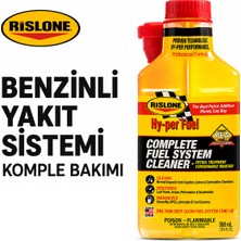 Rislone 500 ml Benzinli Yakıt Sistemi Temizleyici Yağ Katkıları ile Güç ve Yakıt Tasarrufu Sağlar