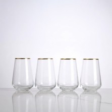 Qua Home Meringue 4lü Kristal Meşrubat Bardağı 400 cc