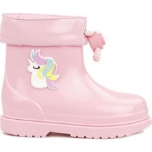 Igor W10253 BIMBI UNICORNIO Açık Pembe Kız Çocuk Yağmur Çizmesi