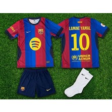 Lamine Yamal  Barcelona Yeni Sezon Forması 3lü Set Çocuk