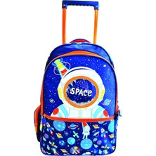 Dream Vest Uzay Çek-Çek ve Beslenme Çantası Seti Çok Renkli (E)