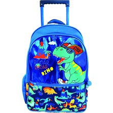 Dream Vest Orman Dinozoru Çek-Çek ve Beslenme Çantası Seti Çok Renkli (E)