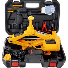 İbtaş Ibtaş 12 Volt 2 Ton Dc Çakmak Girişli Oto Araba Araç Yük Kaldırma Krikosu (Car Electric Hydraulic Jack)