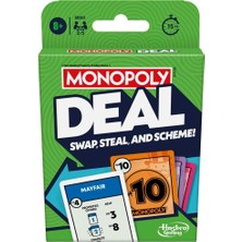 Hasbro Monopoly Deal Kart Oyunu Lisanslı Türkçe Versiyon