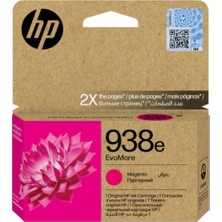 HP 938e Magenta Kırmızı Yüksek Kapasite Kartuş 4S6Y0PE