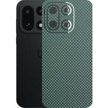 Kapps Oneplus 15 ile Uyumlu Fiber Serisi Premium Arka Kapak Kaplama(Kenarlar Yoktur!)