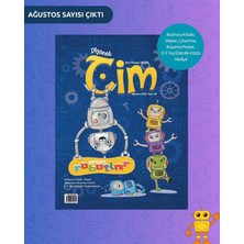 Dergi Kapında Cim Dergi Ağustos 2026 (3-6 Yaş)