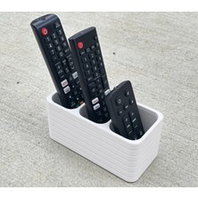 Sepetzone Kumanda Standı - 3 Bölmeli Kumanda Organizer Masaüstü Düzenleyici