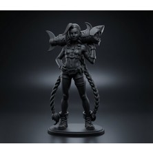 Sepetzone League Of Legends Jinx - Figür 17 cm Dekoratif Koleksiyonluk Oyuncak
