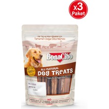 BonaCibo Dana Kamış Ödül Maması 100 gr x 3 Paket, Bully Sticks
