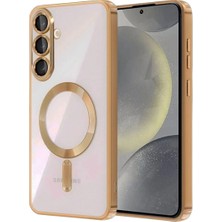 Elitse Samsung Galaxy A37 5g Kross Magneticsafe Kapak - Çöl Titanyum