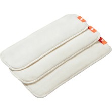Bambino Mio Yıkanabilir Bebek Bezi Yedek Emici Takviye Pedi Booster 3'lü Paket