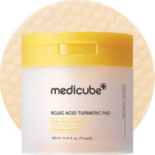 Medicube Kojic Acid Turmeric Leke Karşıtı Aydınlatıcı Tonik Pedi 70PCS