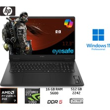 Hp omen 17-DB1015NT Ryzen Ai 7-350 16GB 512GB RTX5060 8gb 17.3 144hz W11 Pro C2EZ5EA Duddi