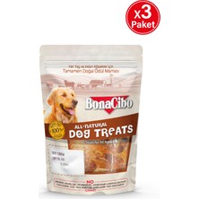 BonaCibo Dana Sinir Ödül Maması 100 gr x 3 Paket, Beef Sinew
