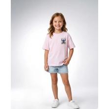 Lily Co Oversize Kız Çocuk Tişörtü