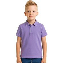 Lily Co Kısa Kollu Polo Yaka Unisex Tişört