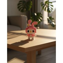 Elaa Aksesuar Melody Figürlü Lego- Melody Karakterli LEGO -3d Zeka Geliştiren Mini Sevimli LEGO