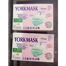Yorkmask Maske 3 Katlı Kokusuz 50 x 2 Lş