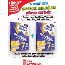 Ata Yayıncılık 7. Sınıf Sosyal Bilgiler Süper Set Soru Bankam + Çalışma Kitabım