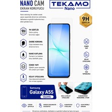 Tekamo Samsung Galaxy A55 Uyumlu Nano Cam Ekran Koruyucu