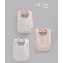 Caramell Erkek Bebek Önlüğü Desenli ONE2639