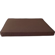 Beyzima Koton Antrasit Fitilli 54X45 cm Ölçüsünde 1 Parça Sandalye Koltuk Minder