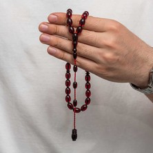 Inure Jewelry Sıkma Kehribar Tesbih