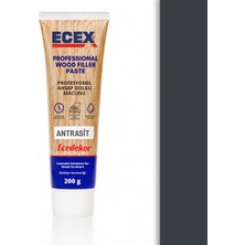Antrasit Ecedekor Ecex Ahşap Dolgu Macunu Tüp (200GR)