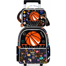 Dream Vest Basketbol Çekçek Çanta ve Beslenme Çanta Seti Çok Renkli (U)