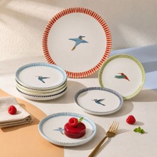 Kütahya Porselen Colibri 7 Parça Pasta Takımı