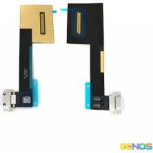 Genos iPad Pro 9.7 Inç Uyumlu Filmli Şarj Soketi (Beyaz) (SN809904)