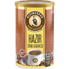 Altıncezve Hazır Türk Kahvesi Orta (Orta Şekerli) Teneke 500 Gr