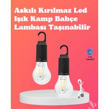 Sepetopia C Tipi Şarjlı Asılabilir Kamp Feneri