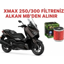 Alkan MB Yamaha Xmax 250 2018 Sonrası ve Xmax 300 Tüm Model Yılları Yağ Filtresi Hiflo