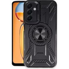 TeknoKapsül Newface Samsung Galaxy M15 Kılıf Lincoln Silikon - Siyah