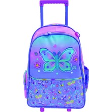 Dream Vest Kelebek Çek-Çek ve Beslenme Çantası Seti Çok Renkli (K)