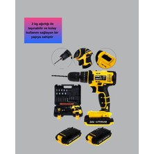 Techora Sale Hafif ve Ergonomik 12V Kablosuz Matkap | Hızlı Şarj ve Uzun Pil Ömrü