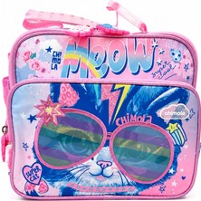 Chimola Chımola Cat Wıth Glasses Beslenme Çantası Çok Renkli (K)