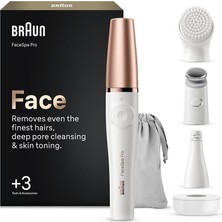 Braun Facespa Pro 911 + 3 Ekstra Başlık, Yüz Epilatörü