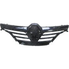 Trn Renault Megane- 4- Sd- 21/25; Ön Panjur Çıtasız Siyah (Çıta Takılır Tip) (Parlak Siyah)