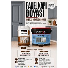Decos Woody - Renkli Panel Kapı ve Dönüşüm Boyası | Su Bazlı Kokusuz | Mutfak Dolabı, Ahşap, Mdf Yüzeylere