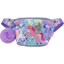Dream Vest Unicorn Bel Çantası Mor (K)