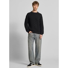 Calvin Klein Jeans Siyah Erkek Desenli Kazak LV04RE301GUB1 Ls Easy Aop Cotton C