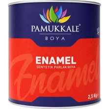 Pamukkale Enamel Sentetik Parlak Yağlı Boya 2.5 kg 80 Gloss Ral 1003 Sinyal Sarısı