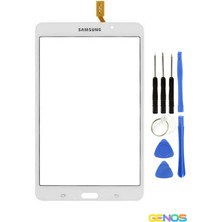 Genos Samsung SM-T230 Galaxy Tab 4 7.0 Dokunmatik Beyaz + Tamir Seti